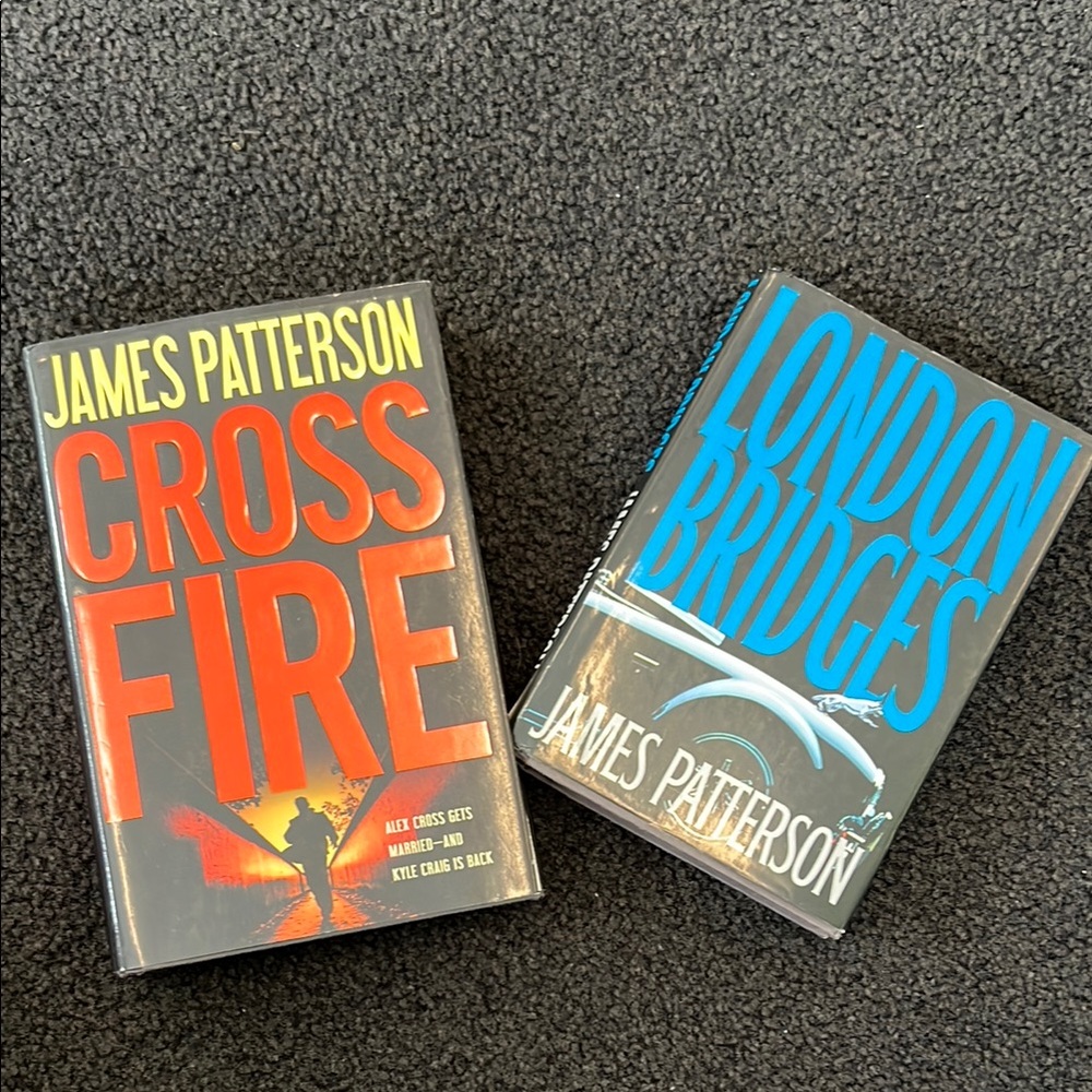 James Patterson Hardcover Book Set